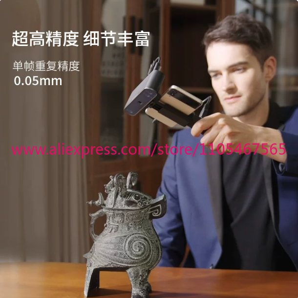 1PCS REVOPOINT POP 3 New 3D Sc - Handheld 3D Scanner High Precision ulasan dan harga