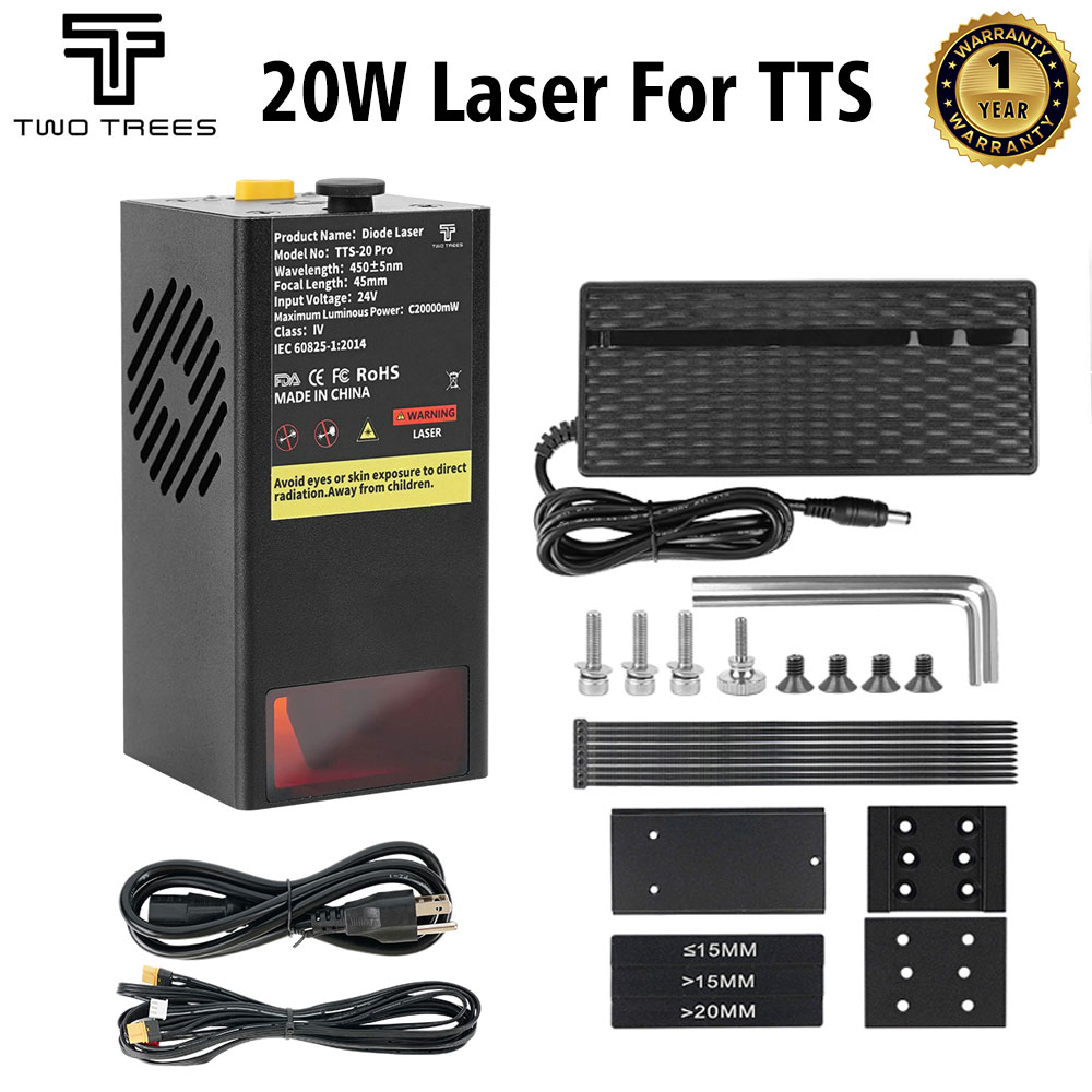TWOTREES 20W Laser Module For  - 20W Laser Engraver Module Upgrade ulasan dan harga