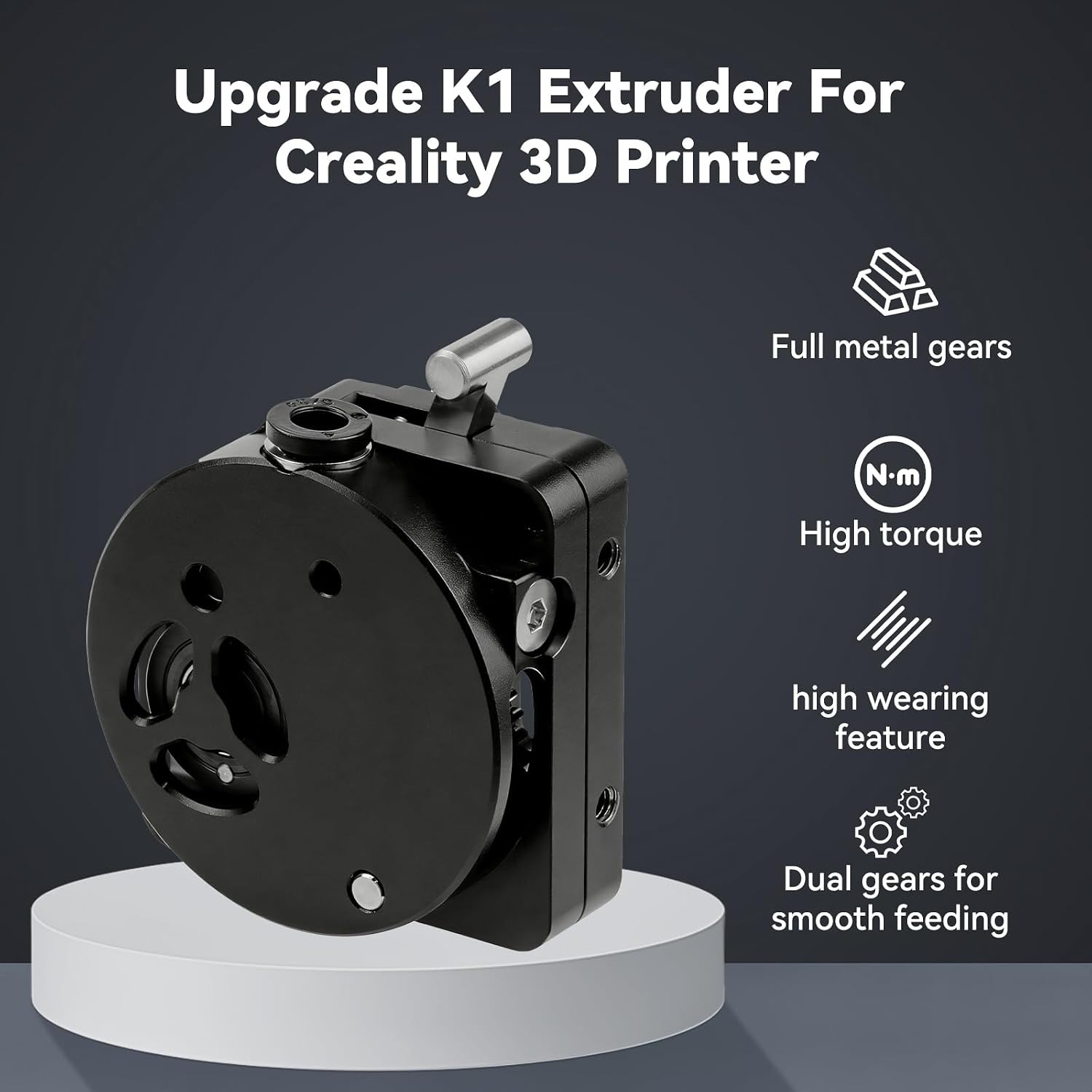 K1/K1 Max/K1C/K1 SE Upgraded K - Direct Drive Dual Gear Extruder High Speed ulasan dan harga